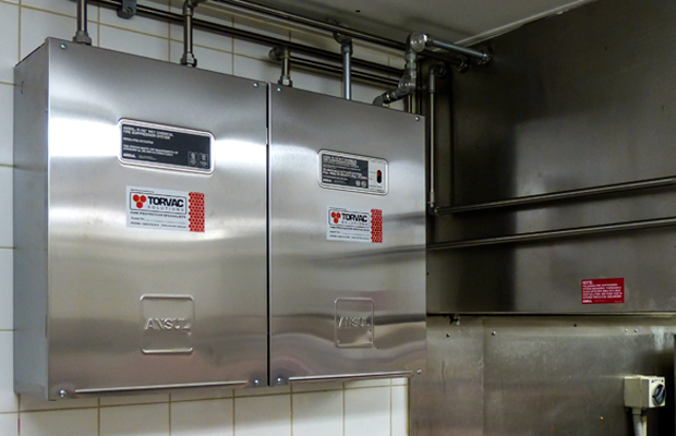 Kitchen Suppression System Installation – ANSUL R102