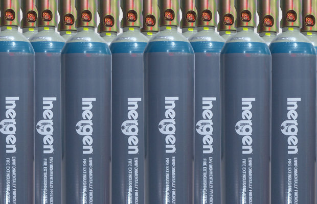 INERGEN 150 Bar Gas Cylinders