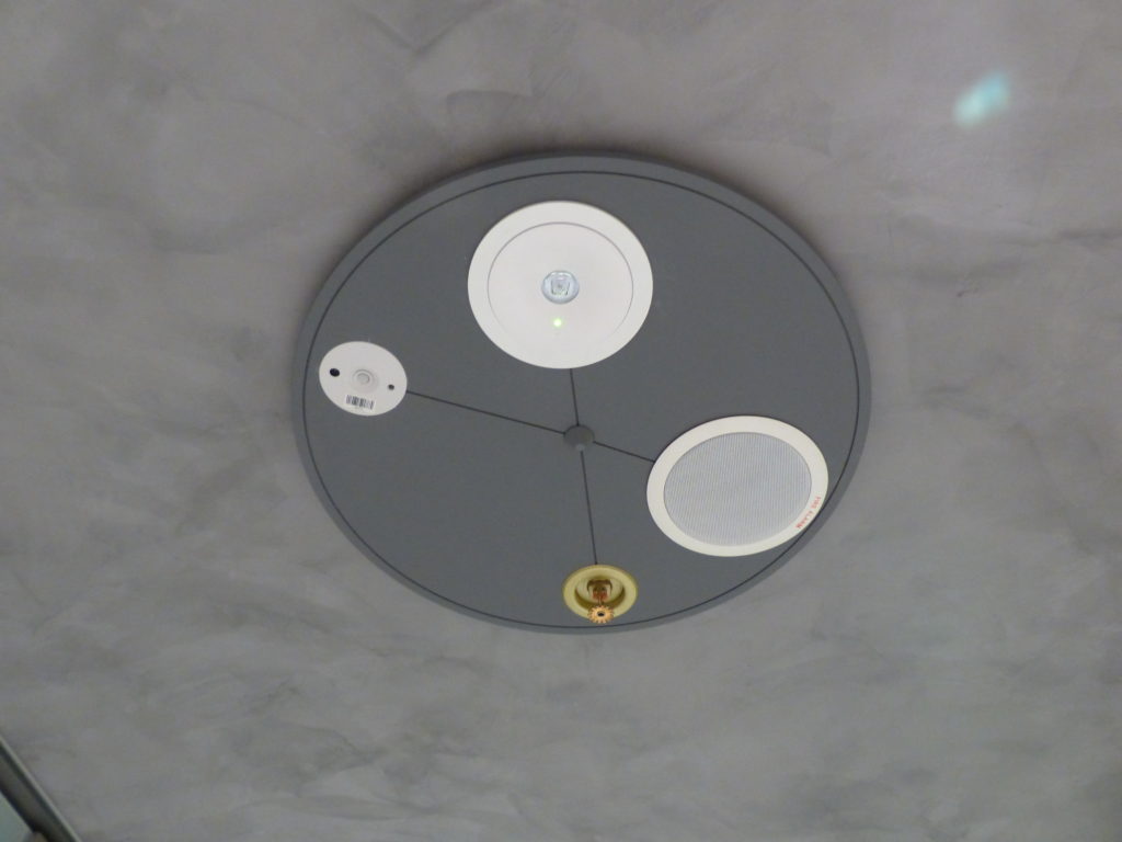 Fire sprinklers and Fire detection system  