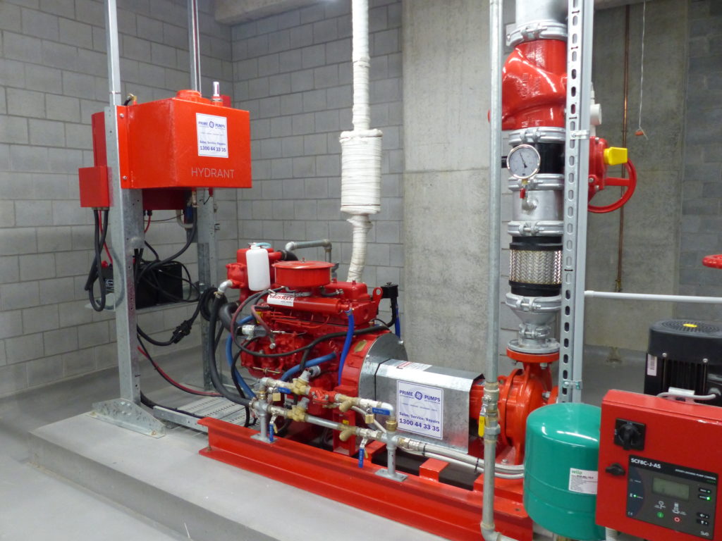 Fire sprinkler System for Phoenix Central Park